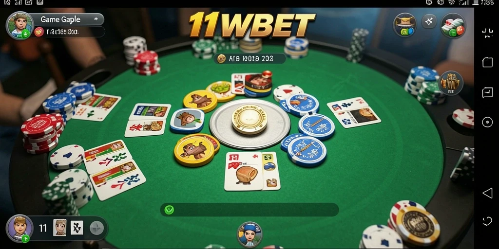 Tampilan gameplay Gaple yang menarik dan interaktif.