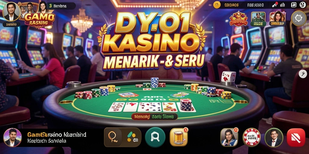 Tampilan gameplay DYO1 yang menarik dan interaktif.