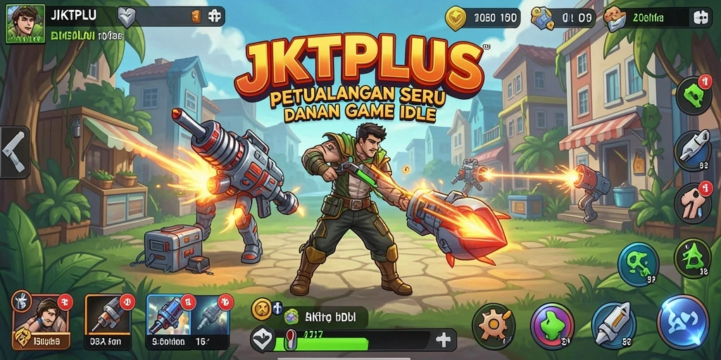 Tampilan gameplay JKTPLUS yang menarik dan mengasyikkan.