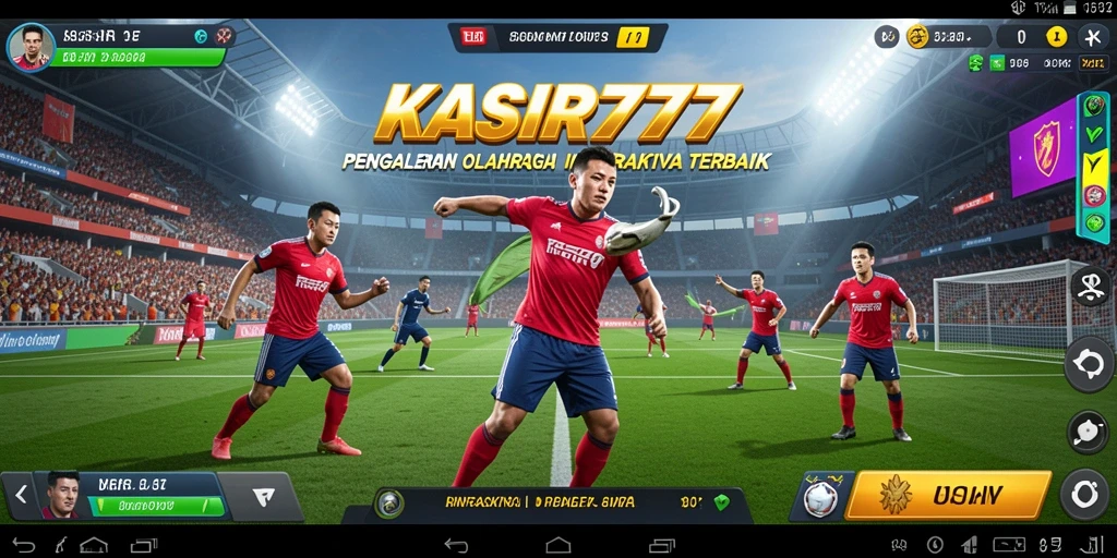 Tampilan menarik dari gameplay KASIR777 yang penuh aksi olahraga.