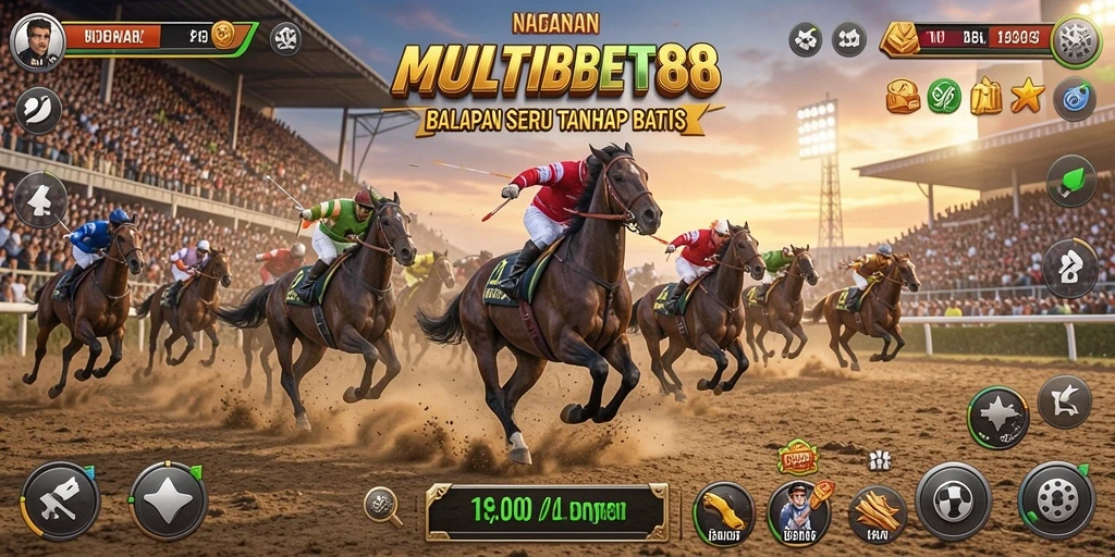 Gameplay seru balapan di MULTIBET88 dengan grafik menawan.
