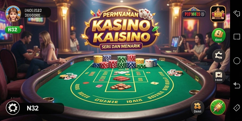 Tampilan screenshot dari permainan Kasino N32 yang menarik dan menghibur.