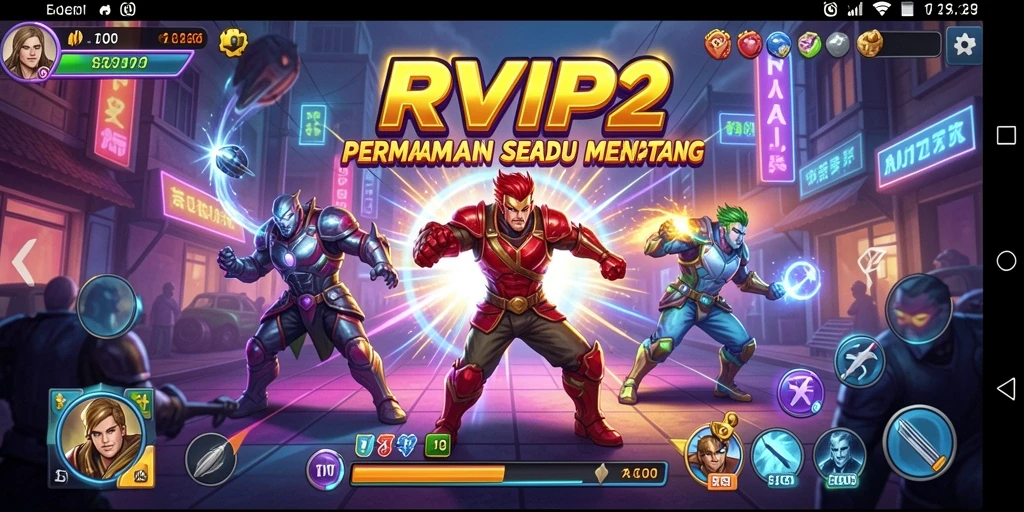 Tampilan gameplay seru dan menantang di RVIP2.
