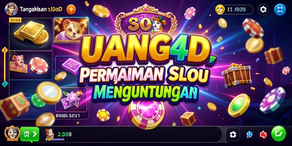 Gameplay seru UANG4D dengan tampilan slot yang menawan.