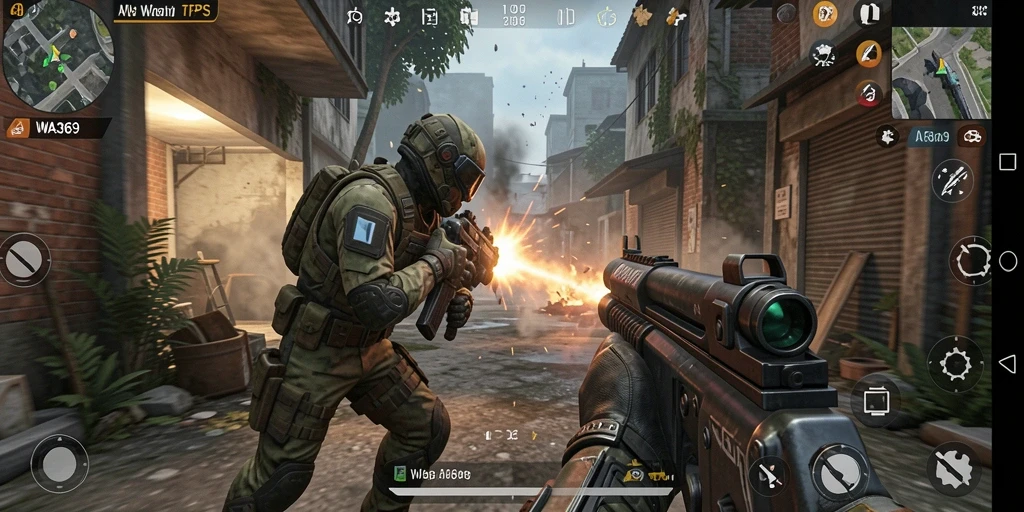 Tampilan gameplay menegangkan dalam WA369 dengan aksi seru dan grafis yang memukau.